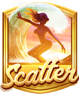 - สัญลักษณ์รูป Scatter Symbol สล็อต Bikini Paradise