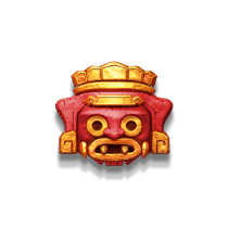 - สัญลักษณ์ รูปปั้นยักษ์แดง ของสล็อต Treasures of Aztec