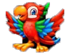 - สัญลักษณ์ นกแก้วสีแดง ของสล็อต Monkey Party
