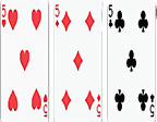 - สัญลักษณ์ ไพ่ตอง สล็อต Chinese Poker 6 cards