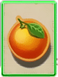 - สัญลักษณ์ การ์ดรูปส้ม ของสล็อต Super Bartender