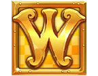 สัญลักษณ์รูปอักษรทองคำ ของเกม Alice In Adventureland